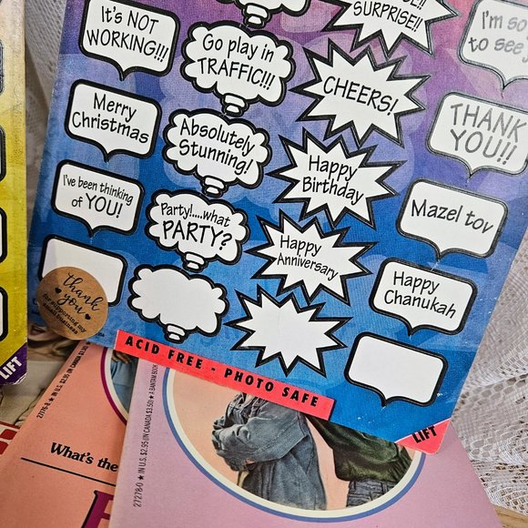 1990's Photo Bubble Stickers - Picture 7 of 9